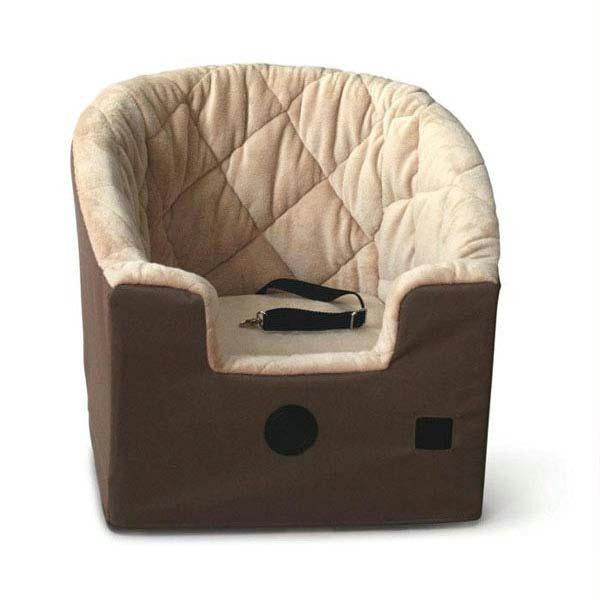 K&h Pet Products Bucket Booster Pet Seat Large Tan 20" X 24" X 20"