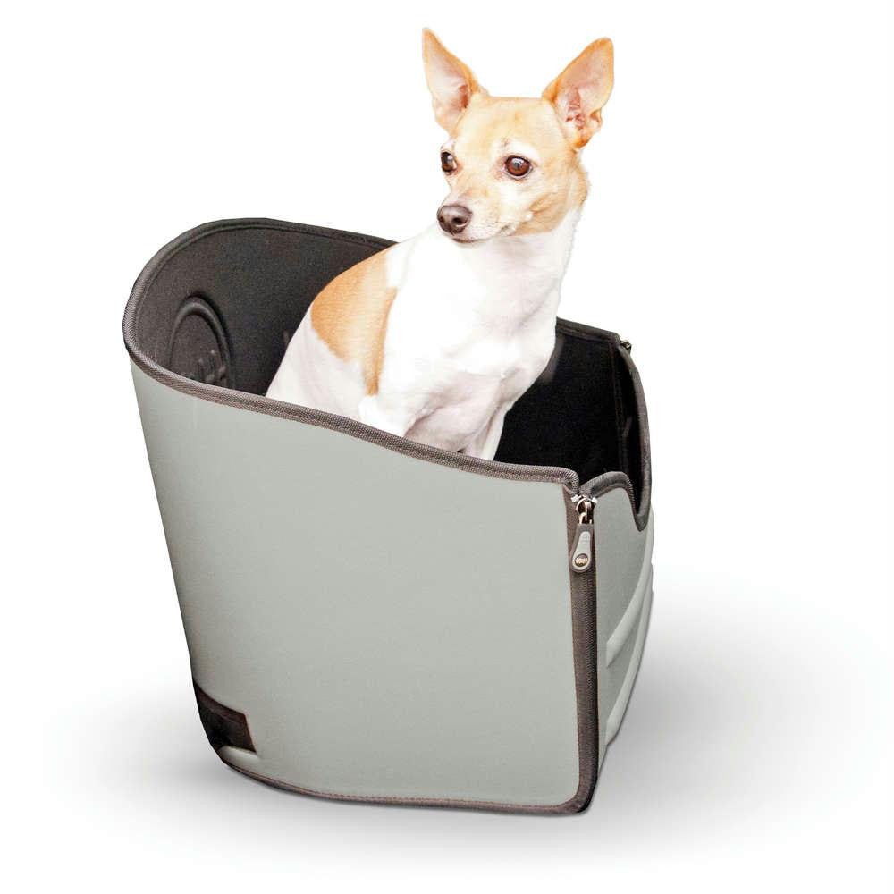 K&h Pet Products Mod Pet Safety Seat Gray 15" X 15" X 15"