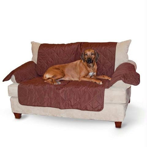 K&h Pet Products Economy Furniture Cover Couch Chocolate 75" X 108" X 0.25"