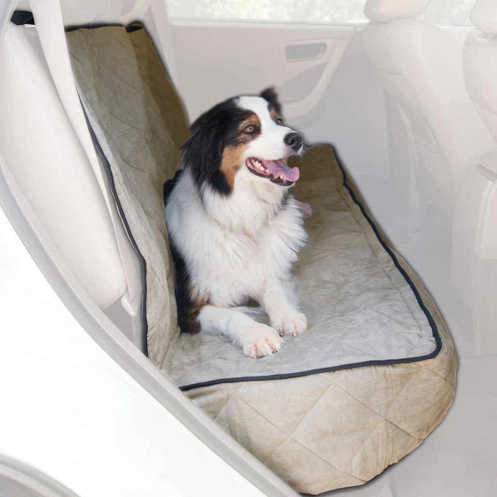 K&h Pet Products Quilted Car Seat Cover Tan 54" X 58" X 0.25"