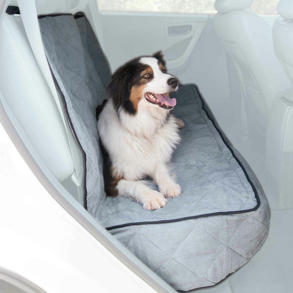 K&h Pet Products Quilted Car Seat Cover Gray 54" X 58" X 0.25"