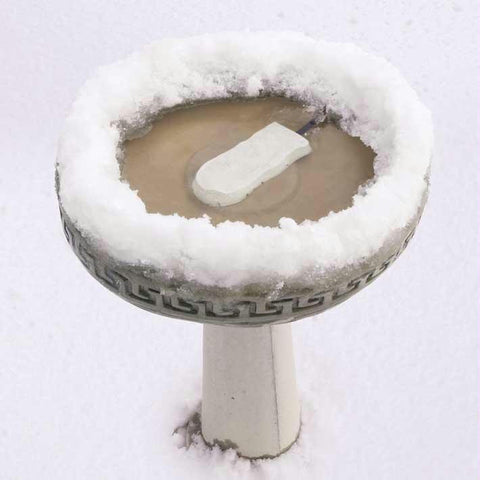 K&h Pet Products Ice Eliminator Bird Bath De-icer White 7" X 3" X 1"