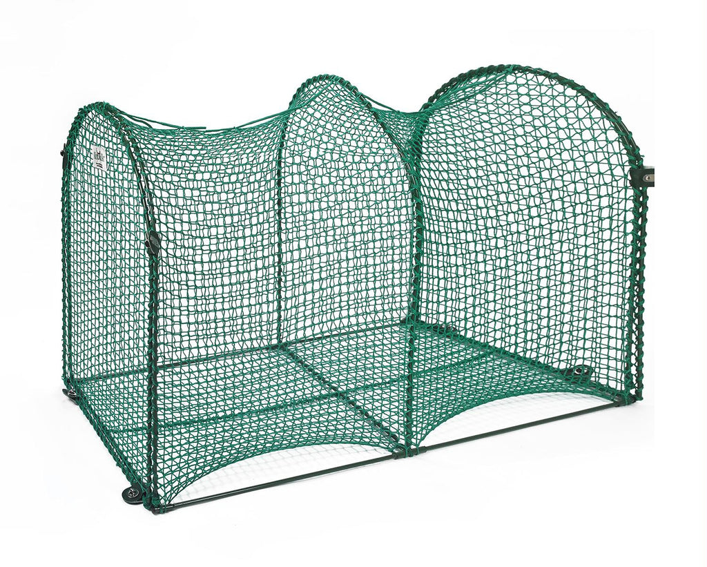 Kittywalk Deck And Patio Outdoor Cat Enclosure Green 48" X 18" X 24"