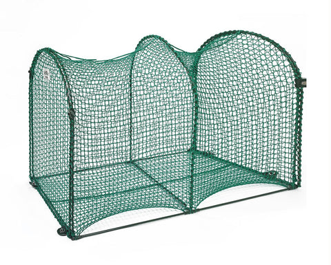 Kittywalk Deck And Patio Outdoor Cat Enclosure Green 48" X 18" X 24"