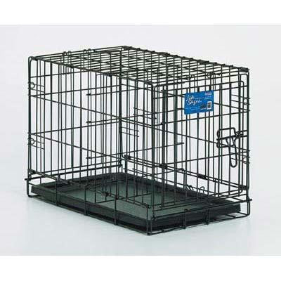 Midwest Life Stages Single Door Dog Crate Black 22" X 13" X 16"