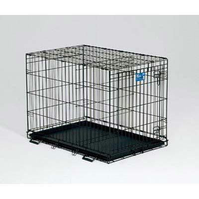 Midwest Life Stages Single Door Dog Crate Black 24" X 18" X 21"