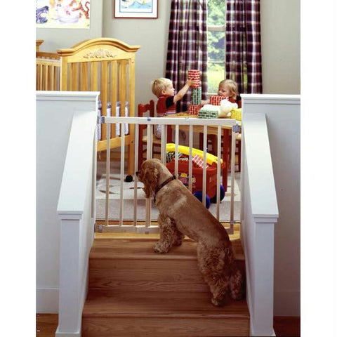 North States Stairway Swing Pet Gate Wood 28" - 42" X 30"