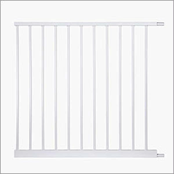 North States Auto-close Gate 11 Bar Extension White 31.25" X 30"