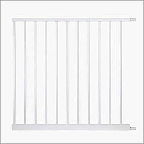 North States Auto-close Gate 11 Bar Extension White 31.25" X 30"