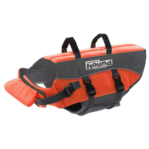 Outward Hound Dog Life Jacket Large Orange 12" X 18" X 11"