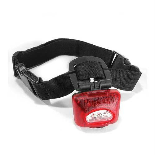 Puplight Dog Safety Light Red