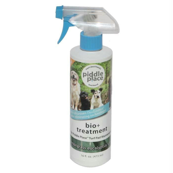 Piddle Place Bio+ Treatment Turf Pad Maintenance Bottle 16 Oz White