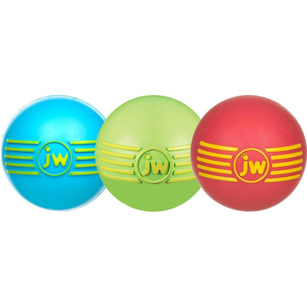 Petmate Jw Isqueak Ball Dog Toy Medium Assorted 2.75" X 2.75" X 5"