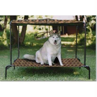 Puppywalk Breezy Bed Outdoor Dog Bed Royale 48" X 39" X 39"