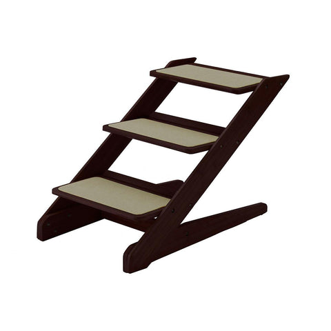 Richell 3-step Pet Stool V1 Brown 15" X 26.4" X 18.3"