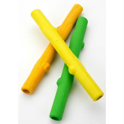 Ruff Dawg Stick Dog Toy Assorted Colors 12" X 5" X 5"