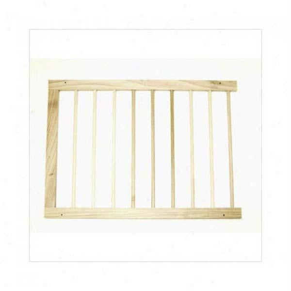 Cardinal Gates Extension For Step Over Free Standing Gate Natural Wood 22" X 20"