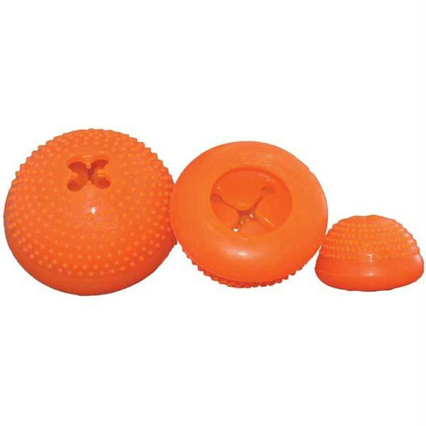 Starmark Everlasting Bento Ball Large Orange 4.75" X 4.75"