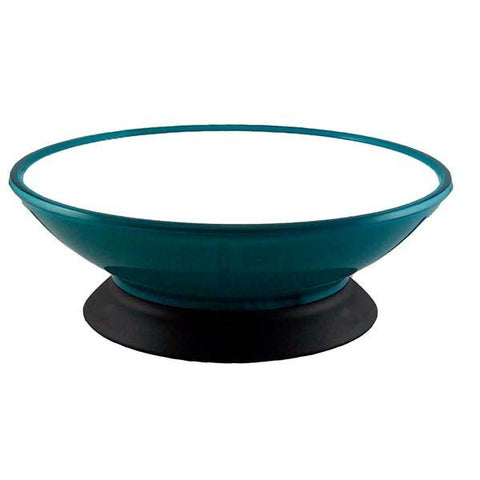 Modapet Teal Appeal Pedestal Pet Bowl 2 Cups - 473 Ml 6.5" X 6.5" X 2.25"