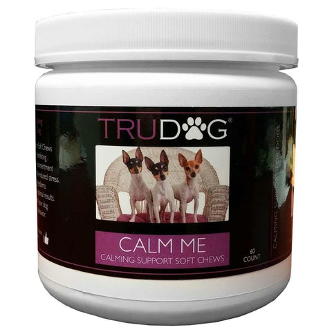 Trudog Calm Me Soft Dog Chew Supplement 60 Count