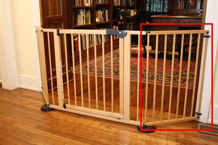 Cardinal Gates Versagate Hardware Mounted Pet Gate Extension Wood 20" X 30.5"