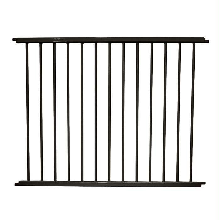 Cardinal Gates Versagate Hardware Mounted Pet Gate Extension Black 40" X 30.5"