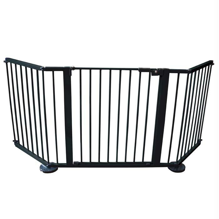 Cardinal Gates Versagate Hardware Mounted Pet Gate Black 40" - 77.25" X 30.5"