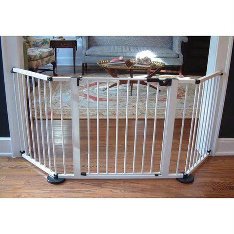 Cardinal Gates Versagate Hardware Mounted Pet Gate White 40" - 77.25" X 30.5"