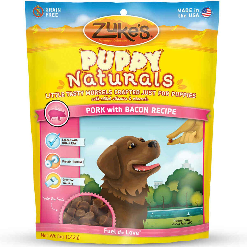 Zuke's Puppy Naturals Pork With Bacon 5 Oz.