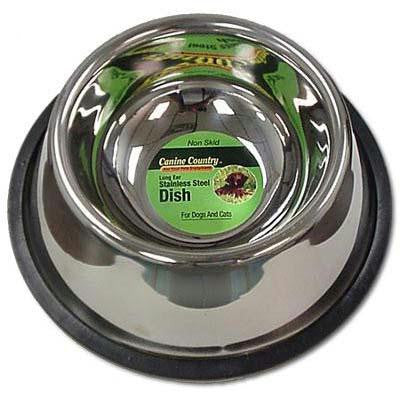 Petedge No-tip Non-skid Stainless Steel Bowl 24oz. 6" X 6" X 2"